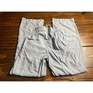 Thread+Supply Casual Pants Women's Size XXS Bluish Gray Flat Front Waist Tie